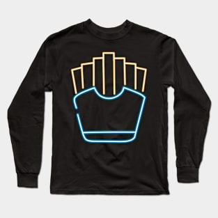 French Fries Line Light Long Sleeve T-Shirt